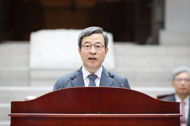 이동원 신임 대법원 양형위원장. 연합뉴스