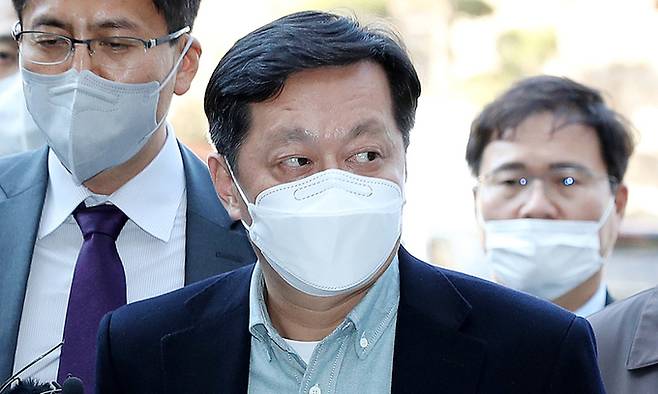 더불어민주당 이재명 대선후보의 측근인 정진상 전 민주당 당대표실 정무조정실장.&nbsp;뉴스1