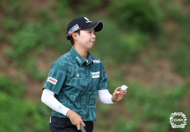 2014년 그린적중률 1위에 오른 김효주. 사진 제공=KLPGA