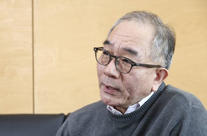 3월21일 오후 서울 관악구 서울대학교 국제대학원에서 이근 서울대 교수가 인터뷰를 하고 있다. ⓒ시사저널 박정훈