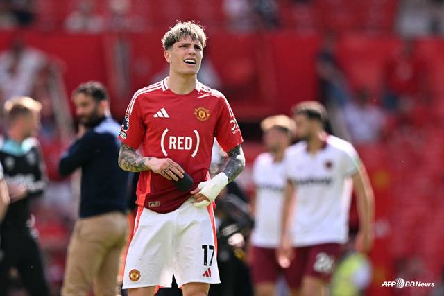 맨유 공격수 알레한드로 가르나초. /AFPBBNews=뉴스1