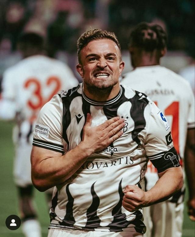 세르단 샤리키. /사진=FC 바젤 SNS