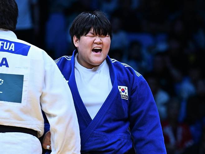 유도 여자 최중량급 간판 이현지 [국제유도연맹 홈페이지 캡처. 재배포 및 DB 금지]