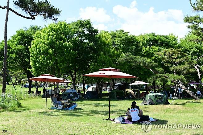 안산시 호수공원 피크닉존 [안산시 제공. 재판매 및 DB 금지]