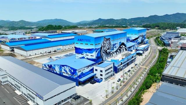 김천산업단지에 입주한 '아주스틸' 김천시 제공
