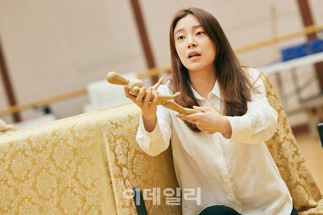 ‘물의 정령’ 연습 현장. 소프라노 황수미. (사진=예술의전당)