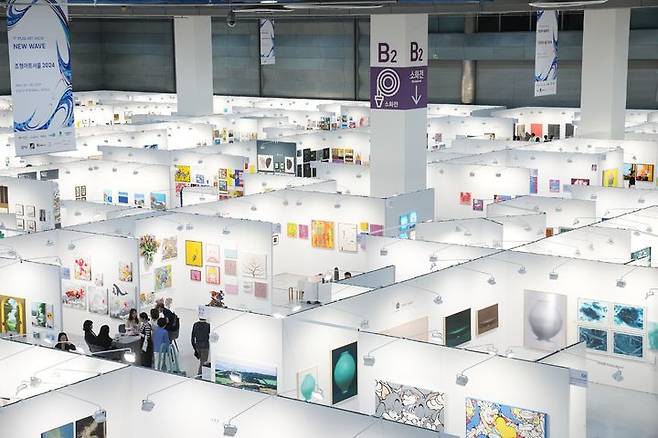 조형아트서울 전시 전경 (조형아트서울 제공)