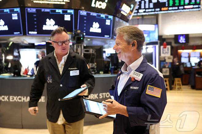 미증시 트레이더들. ⓒ 로이터=뉴스1