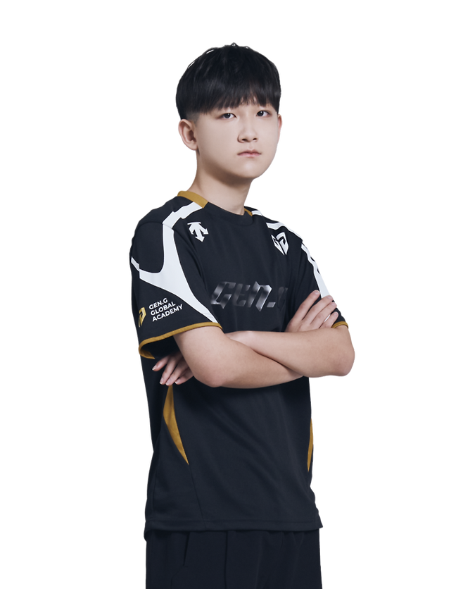 젠지 고원재는 26일 서울 잠실DN콜로세움에서 열리는 2025 FSL 스프링 16강에서 DN프릭스 배재성을 상대한다. 사진 | 넥슨