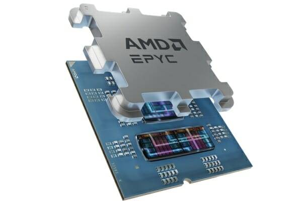 젠5 아키텍처 기반 서버용 프로세서 '에픽 4005'. (사진=AMD)