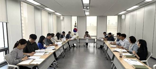 충청광역연합 신구사업 발굴 TF팀 킥오프 회의가 13일 열렸다.