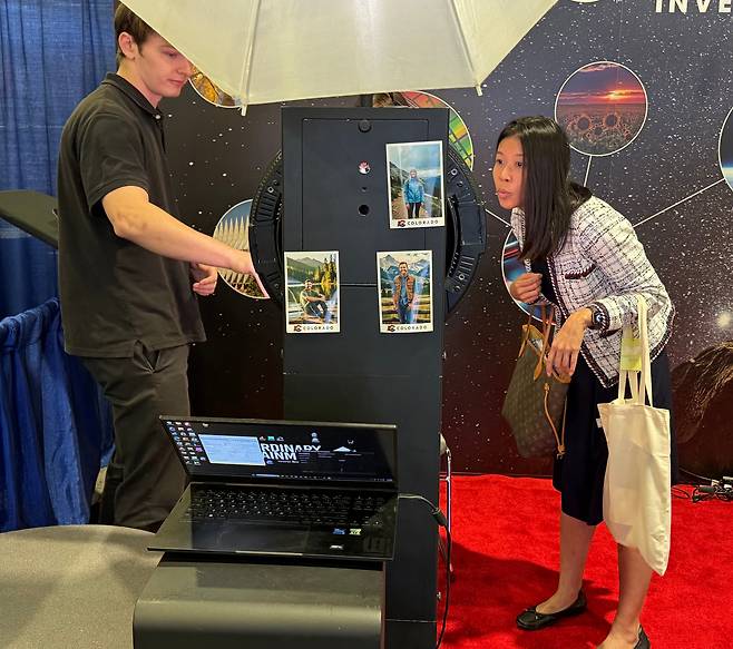 12일 '셀렉트USA 인베스트먼트 서밋' 현장의 콜로라도주 부스. /내셔널하버(메릴랜드주)=김은중 특파원