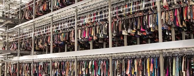 미국 최대 중RH 플랫폼 '스레드업(Thredup)' 창고. /스레드업 제공