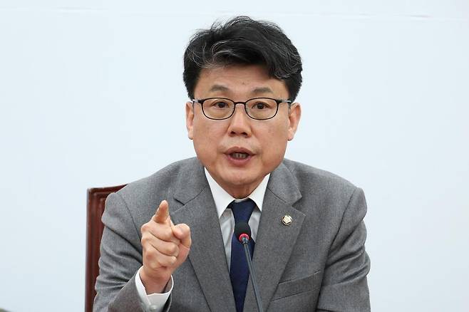 진성준 더불어민주당 중앙선대위 정책본부장. 뉴스1