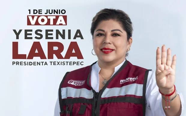 최근 유세 현장에서 살해당한 멕시코 텍시스테펙 시장 후보 예세니아 라라 구티에레스(모레나당). 사진= 페이스북