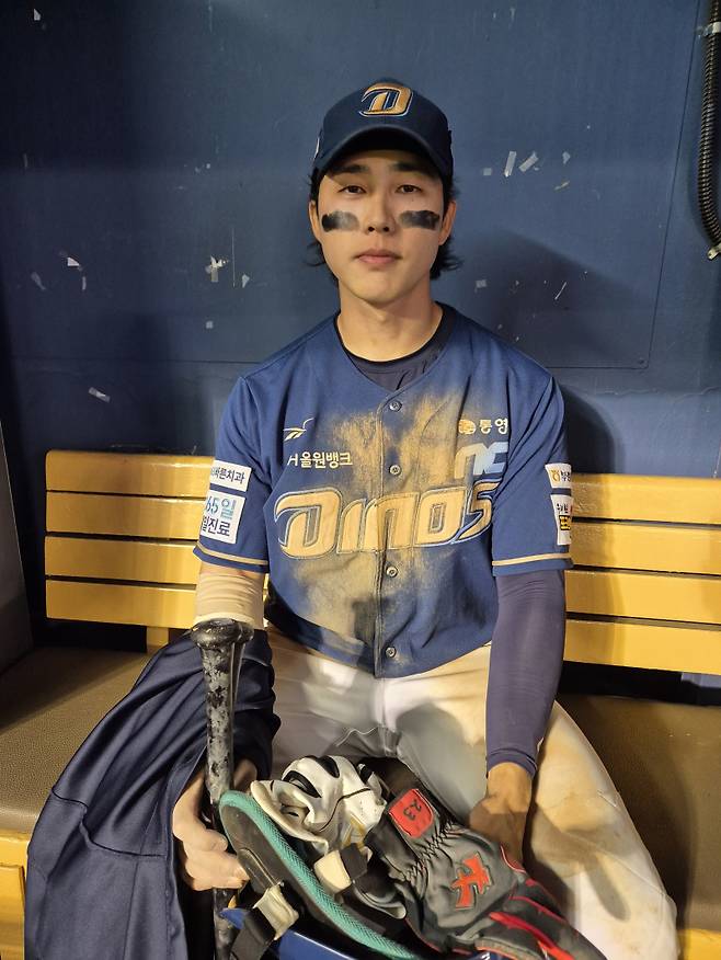 NC 천재환. 잠실=차승윤 기자&nbsp;