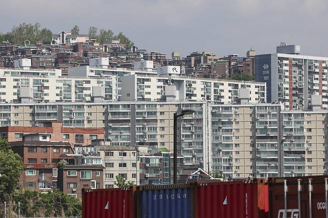 서울 도심 아파트 전경.  사진=임형택 한국경제신문 기자
