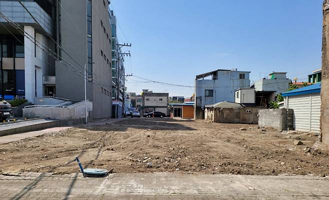 옛 성매매 집결지 일원 모습. 경주시 제공