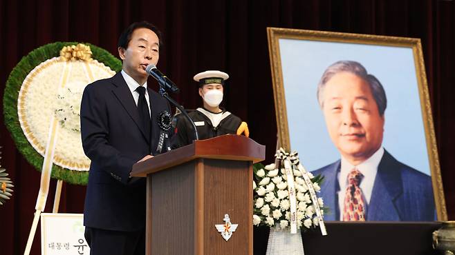 김현철 김영삼대통령 기념재단 이사장. 연합뉴스