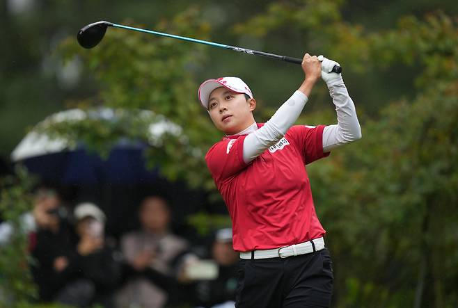 LET 아람코 코리아 챔피언십 2연패에 성공한 김효주. LET