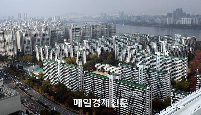 서울 송파구 잠실3동 일대 아파트 전경 [김호영 기자]