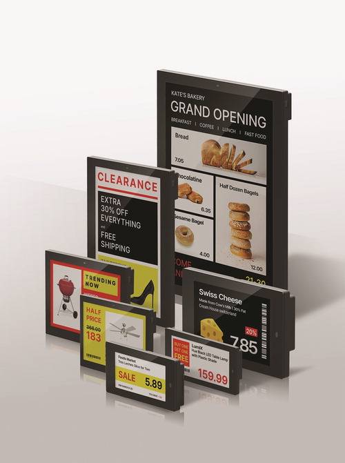 솔루엠의 전자가격표시기(ESL)