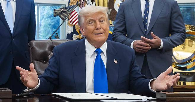 도널드 트럼프 미국 대통령 <EPA 연합뉴스>