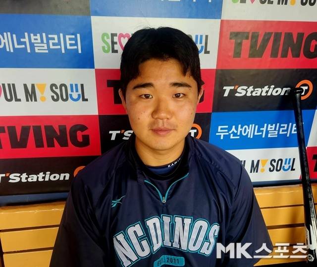 11일 만났던 김녹원. 사진(잠실 서울)=이한주 기자