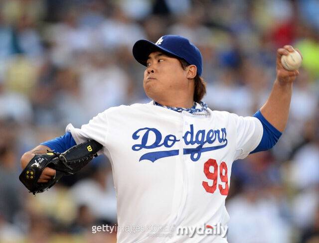 LA 다저스 시절 류현진./게티이미지코리아