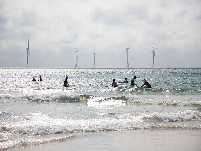 곽지 해수욕장 전경. 비짓 제주 홈페이지