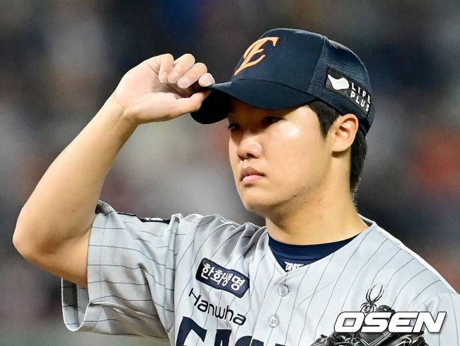 [OSEN=김성락 기자] 한화 정우주. 2025.04.17 / ksl0919@osen.co.kr
