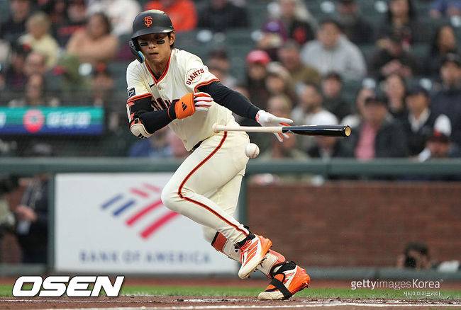 [사진] 샌프란시스코 이정후. ⓒGettyimages(무단전재 및 재배포 금지)