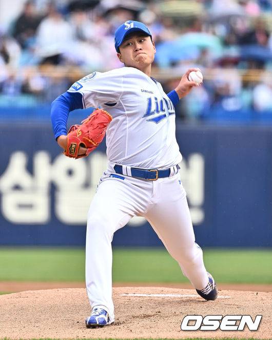 [OSEN=대구, 이석우 기자] 삼성 라이온즈 이승현 251 2025.04.05 / foto0307@osen.co.kr