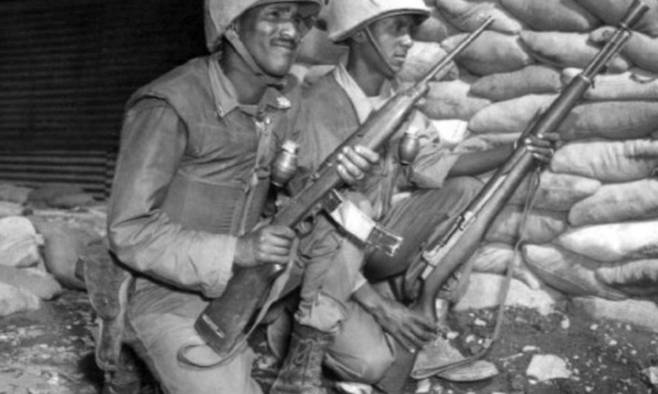 6·25전쟁 당시 유엔군 일원으로 한국에서 싸운 에티오피아 강뉴 부대 병사들 모습. SNS 캡처