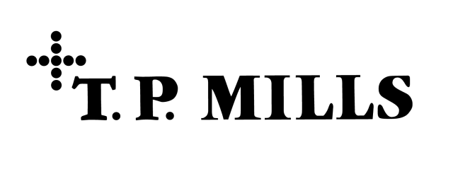 TP밀스 로고.