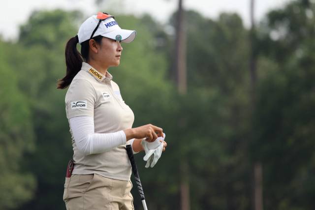 LPGA 드라이브 거리 13위에 올라 있는 김아림. 사진 제공=AFP연합뉴스