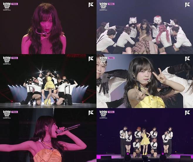 티빙 ‘KCON JAPAN 2025’ 영상 캡처, 소속사 제공