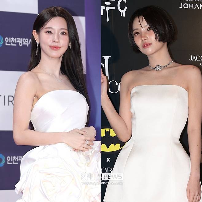 ▲ 아이들 미연(왼쪽), 소연. ⓒ곽혜미 기자