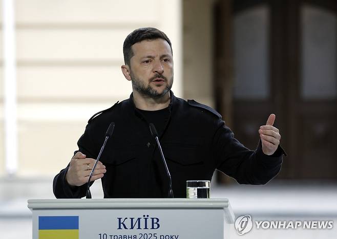 젤렌스키 우크라 대통령 [EPA 연합뉴스 자료사진. 재판매 및 DB 금지]