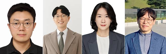 제14회 국립중앙박물관회 학술상 금관상 수상자  왼쪽부터 권영우 국립중앙박물관 학예연구사, 김명훈 국립공주박물관 학예연구사, 신소연 국립중앙박물관 학예연구관, 윤온식 국립춘천박물관 학예연구사 [국립중앙박물관회 제공. 재판매 및 DB 금지]