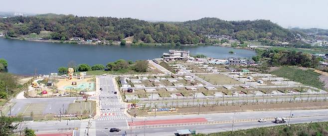 김제 대율오토캠핑장 [김제시 제공. 재판매 및 DB 금지]