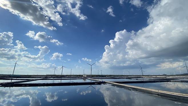영광 백수 풍력발전소. /영광군 제공