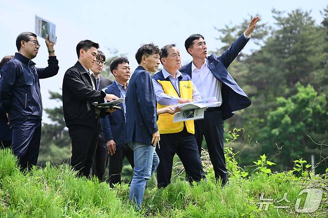 강원 속초양양교육지원청과 속초시, ‘속초중학교 이전 사업’ 추진 상황 공유.(강원도교육청 제공, 재판매 및 DB금지)