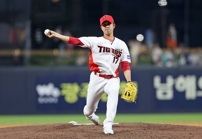 KIA 임기영은 2군에서 4점대 평균자책점으로 다소 아쉬운 성적을 기록 중이다.  사진 | KIA 타이거즈