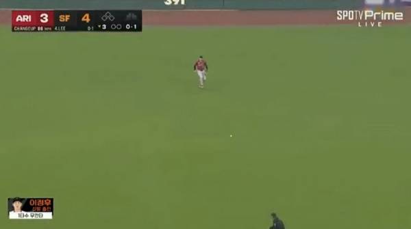 이정후의 중전 안타. ⓒSPOTV