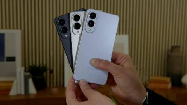 갤럭시S25 엣지는 블랙, 실버, 블루 색상으로 출시된다. (사진=씨넷)