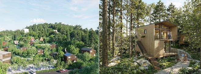 관악산 자연휴양림 예상도/관악구