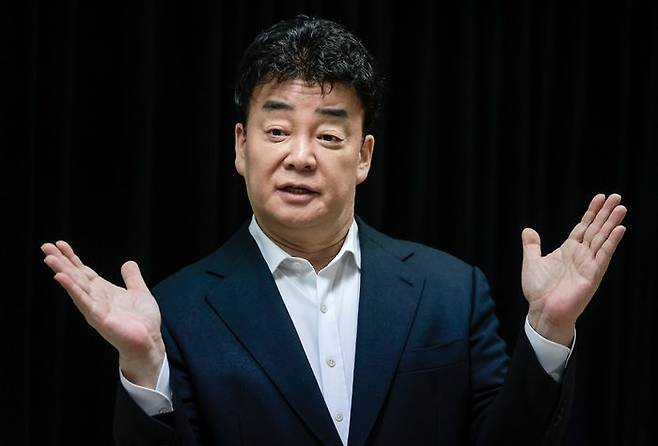 백종원 더본코리아 대표ⓒ뉴시스