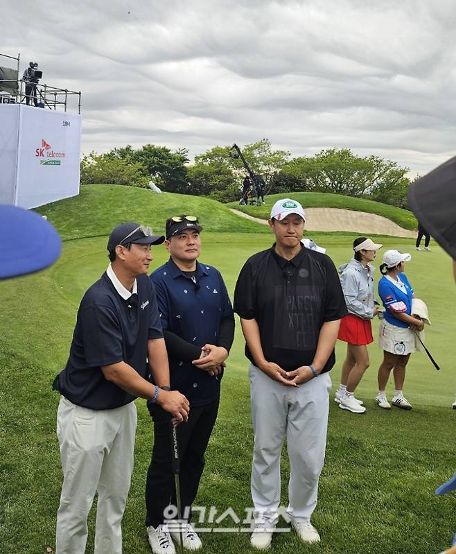 박용택, 김태균, 이대호.&nbsp; &nbsp; &nbsp;사진=이은경 기자&nbsp;