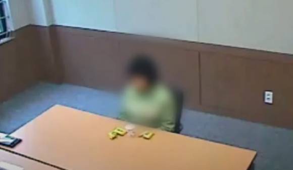 사건 당시 검찰 신문 조사를 받고 있는 청소년. [사진=SBS 그것이알고싶다 캡처]